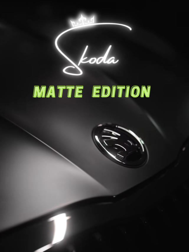 Skoda Slavia Matte Edition 2024
